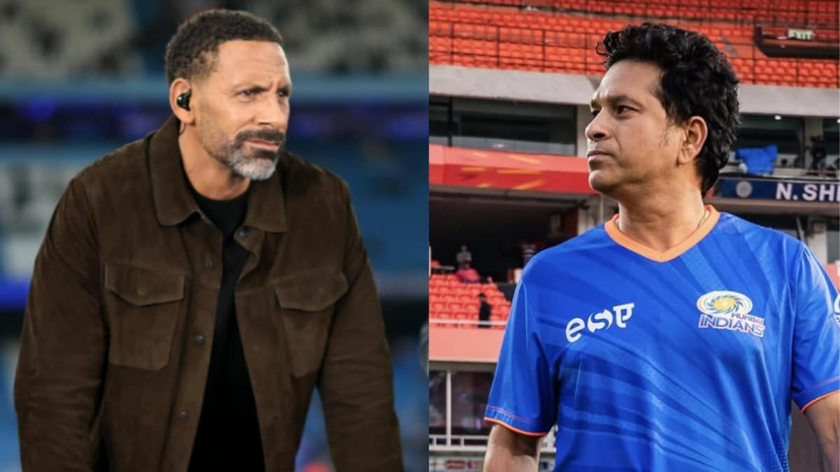 Here are a few options for a snappy headline, all within a similar word count:

* Ferdinand: Tendulkar, The Main Man
* Tendulkar: The Main Man, Says Ferdinand
* Ferdinand's Ultimate Praise: Tendulkar


The best option will depend on the specific publication and desired emphasis.
