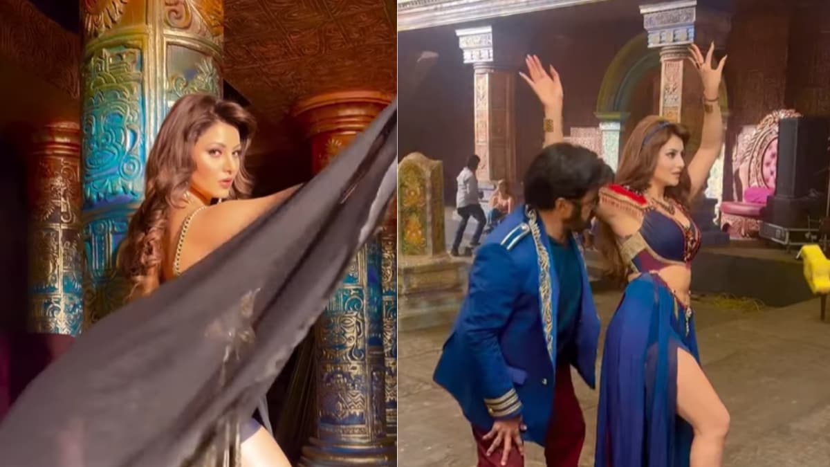 Nandamuri Balakrishna And Urvashi Rautela’s Chemistry Shines In Daaku Maharaj BTS Video Nandamuri Balakrishna And Urvashi Rautela’s Chemistry Shines In Daaku Maharaj BTS Video