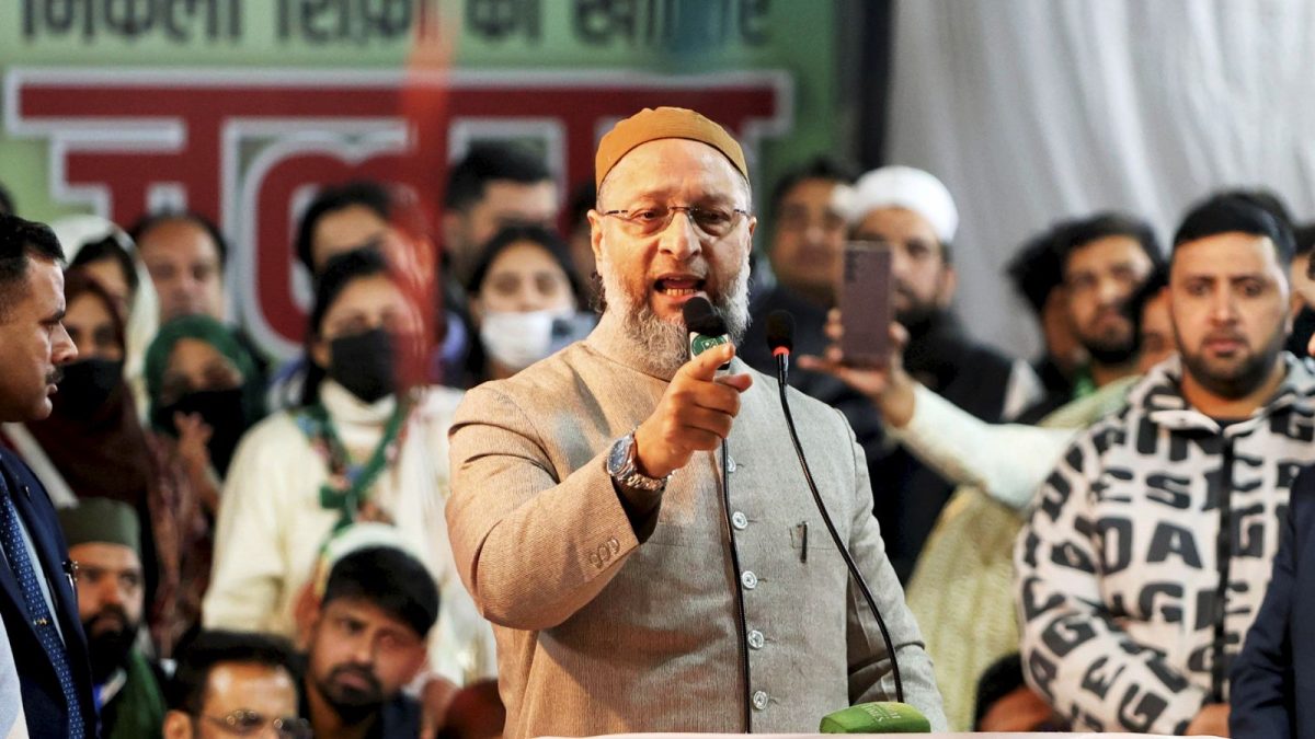 Owaisi condemns Waqf Bill as anti-Muslim, files dissent.