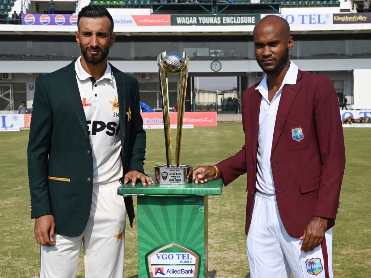 Pakistan vs West Indies Live Score, 1st Test Day 1