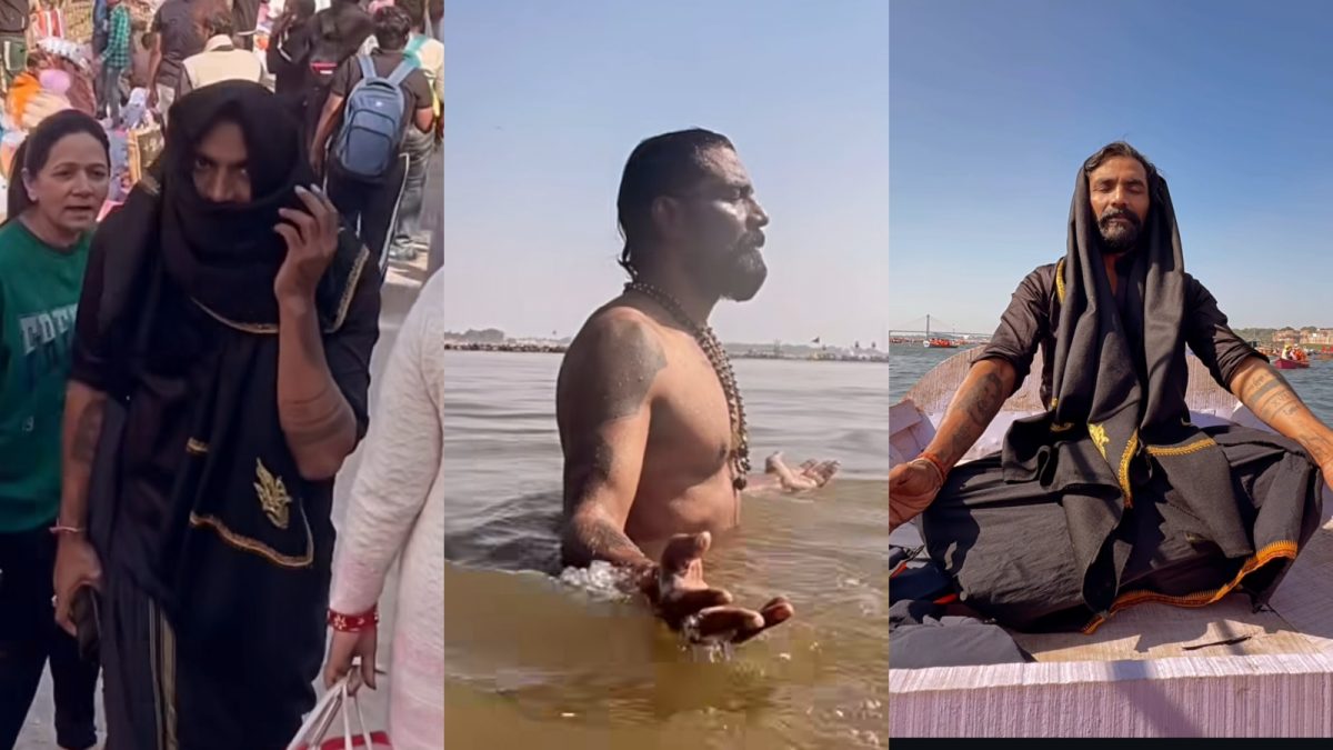 Remo D’Souza Attends Maha Kumbh Mela In Disguise Amid Threats, Takes Holy Dip In Ganga; Watch Remo D’Souza Attends Maha Kumbh Mela In Disguise Amid Threats, Takes Holy Dip In Ganga; Watch