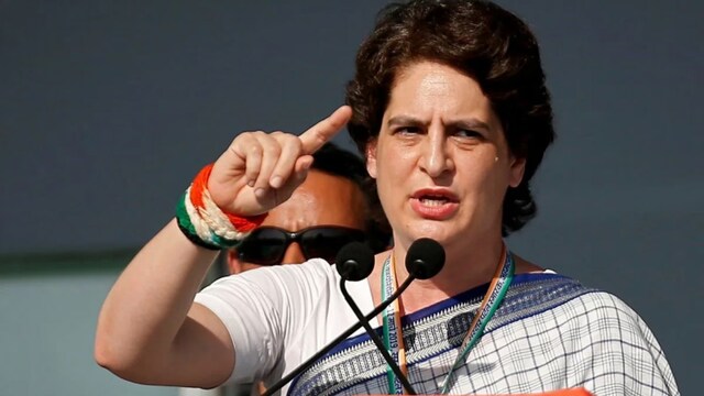 Priyanka Gandhi urged education reform after two student suicides in Kota. (Image: Reuters)