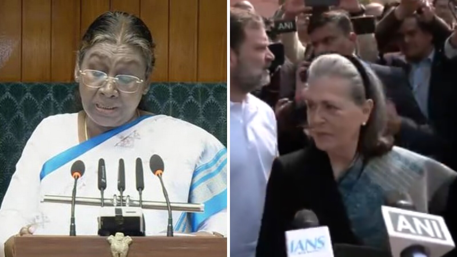 Rashtrapati Bhavan Reacts to Sonia Gandhi's Controversial Comment on President Murmu's Address
