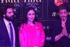 Shah Rukh Khan Looks Dapper In A Black Blazer As He Joins Kartik Aaryan At IIFA Press Meet | Watch