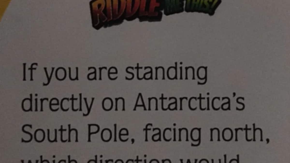 Solve This South Pole Brain Teaser: Guess The Answer?
