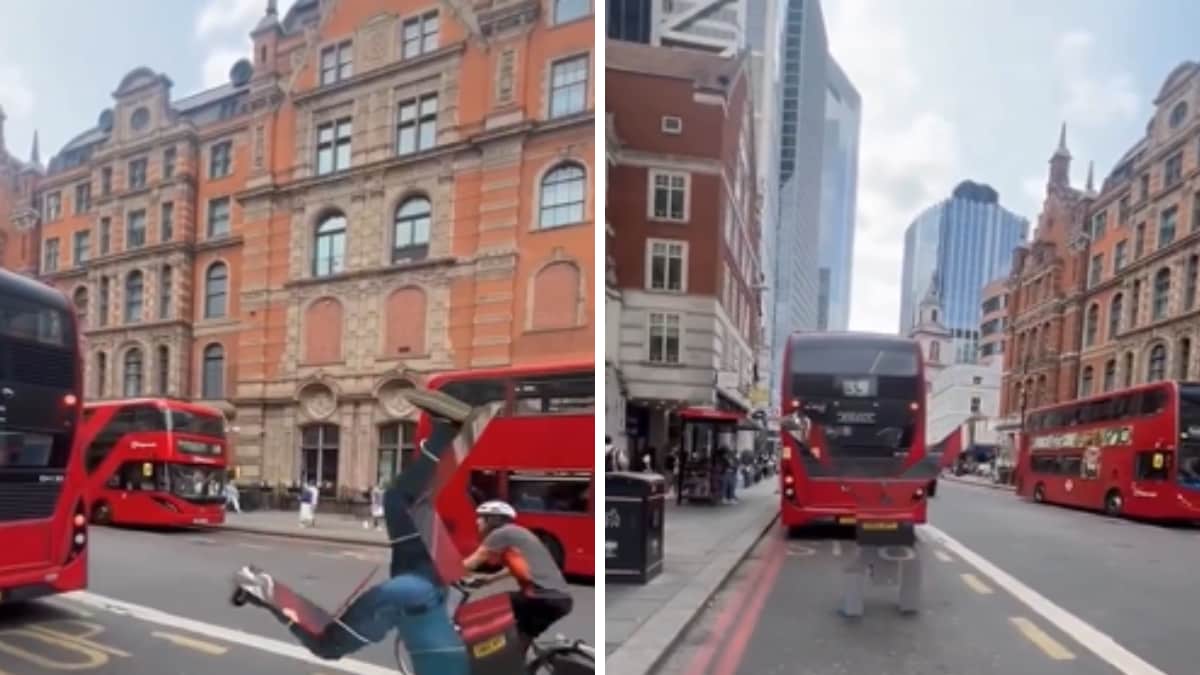 Headstand Highway Hero Blends In!
