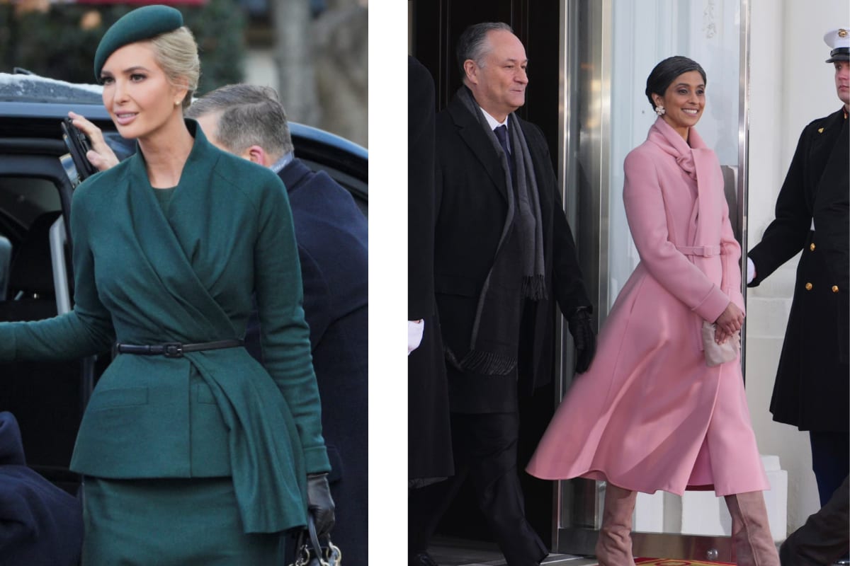 Inauguration, but Make It Fashion: Usha Vance and Ivanka Trump Wow in Custom Couture