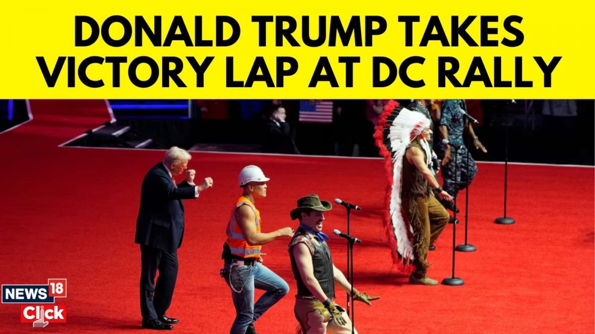 We Won: Donald Trump Holds Mega Victory Rally Ahead Of Inauguration ...