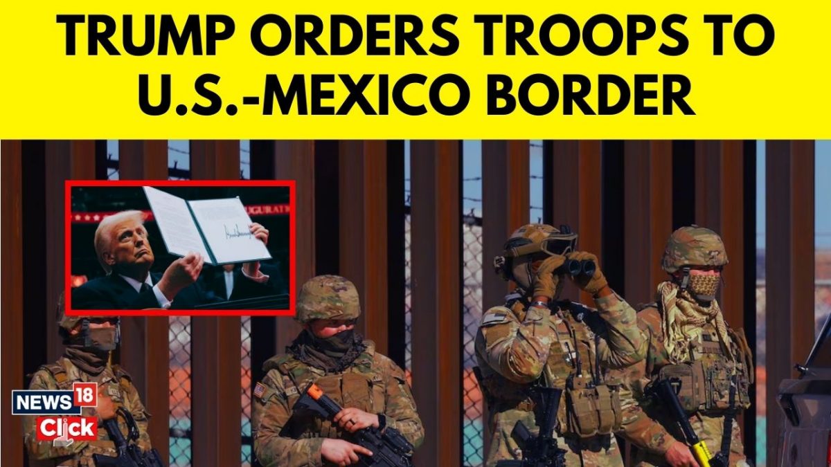 Trump Sends Additional 1500 Troops To Secure US-Mexico Border - News18