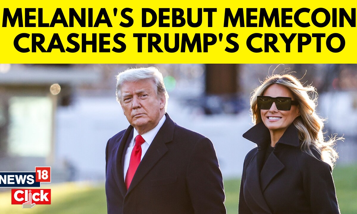 Melania Trump Debut Meme Coin Crashes Trump Crypto