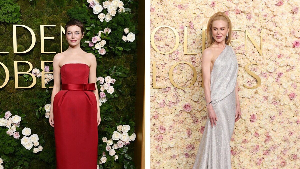 Golden Globes 2025: Emma Stone Debuts Chic Pixie Cut, Nicole Kidman Stuns with Glamorous High Ponytail