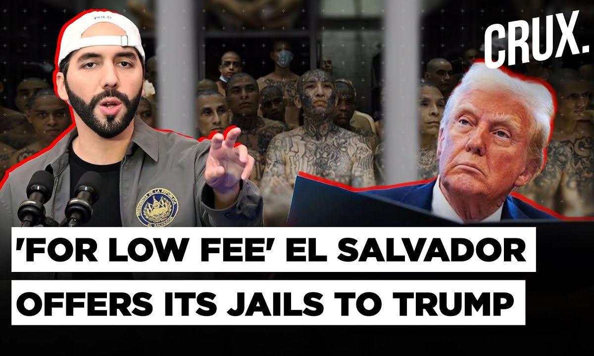 'US Can Outsource Its Prison System' | El Salvador Offers To Jail 'Dangerous American Criminals'