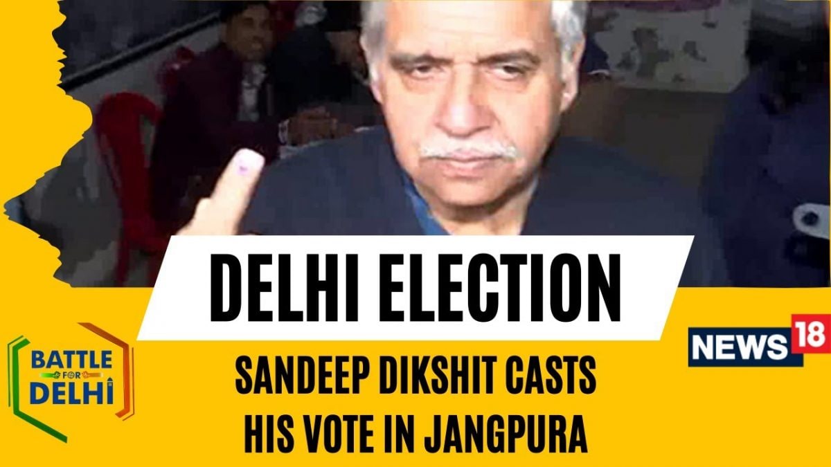 Congress Candidate From New Delhi Constituency, Sandeep Dikshit Casts His Vote | English News Congress Candidate From New Delhi Constituency, Sandeep Dikshit Casts His Vote | English News