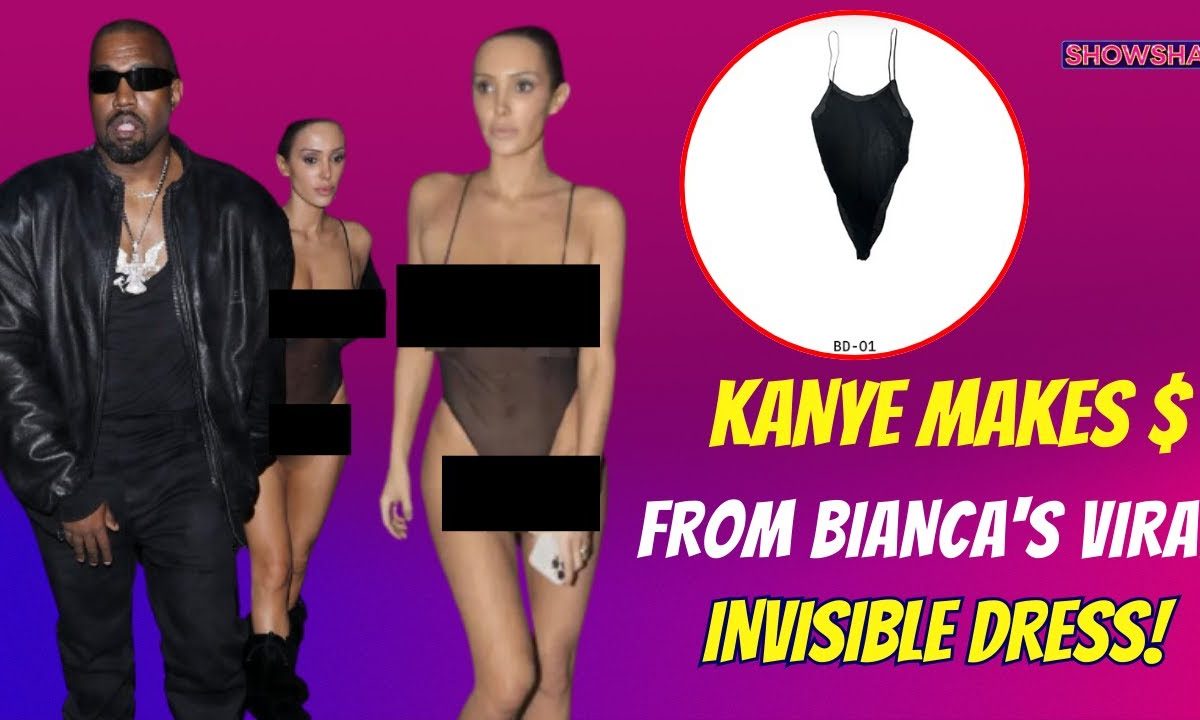 Kanye West Sells Wife Bianca Censori's Viral Grammys Naked Dress &amp; It's Up For Grabs For Just $20