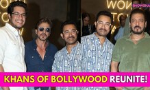 Shah Rukh Khan &amp; Salman Khan Attend 'Loveyapa' Screening To Support Aamir Khan's Son Junaid Khan