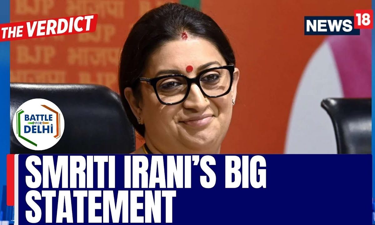 Delhi Election Result | This Elections Had A Fascinating Impact On Indian Polity: Smriti Irani