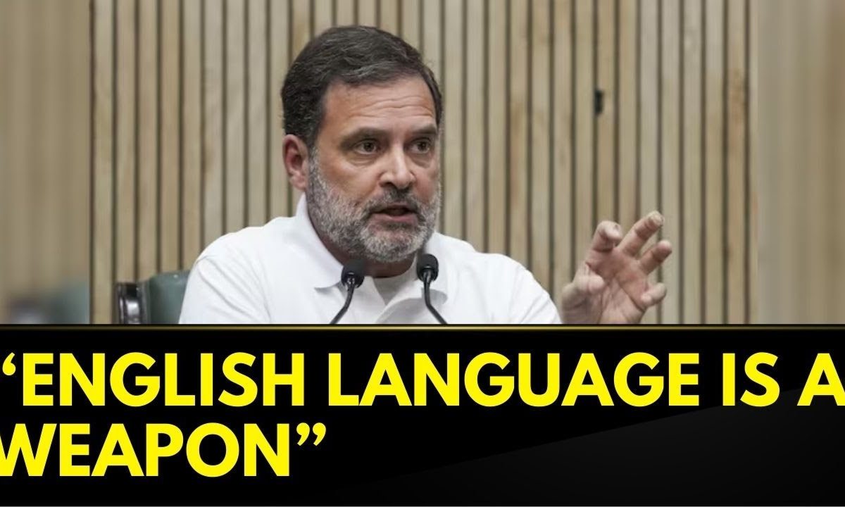 'English Language Is A Weapon,' Says Rahul Gandhi, Targets RSS-BJP While Talking To Students