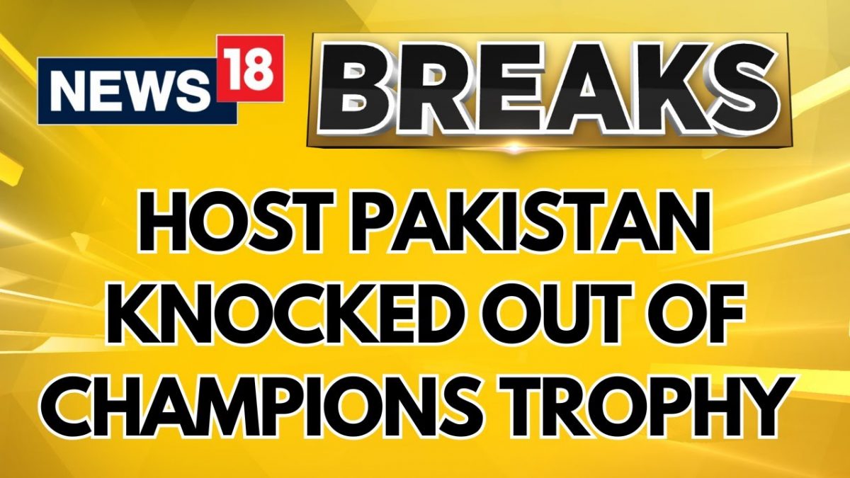 Pakistan Knocked Out Of Champions Trophy 2025 Semi-Final Race, India Qualifies | Champions Trophy – News18 Pakistan Knocked Out Of Champions Trophy 2025 Semi-Final Race, India Qualifies | Champions Trophy – News18