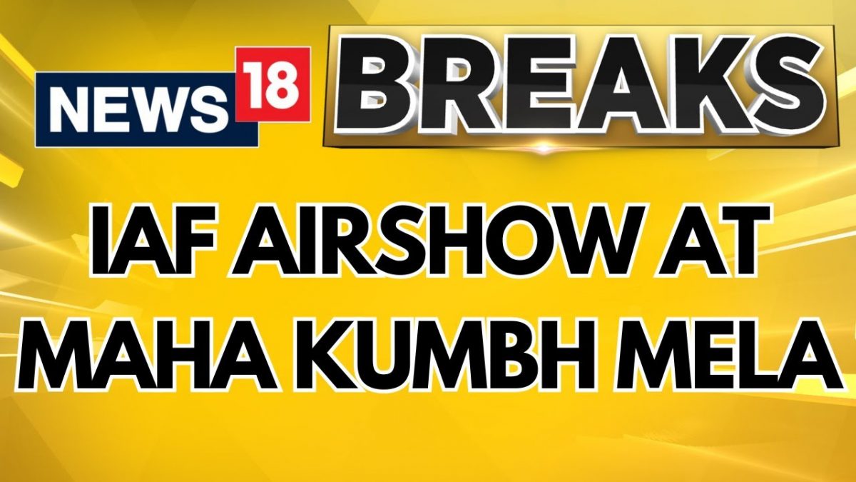 Indian Air Force Show; CNN and Network18 Copyrights Highlighted