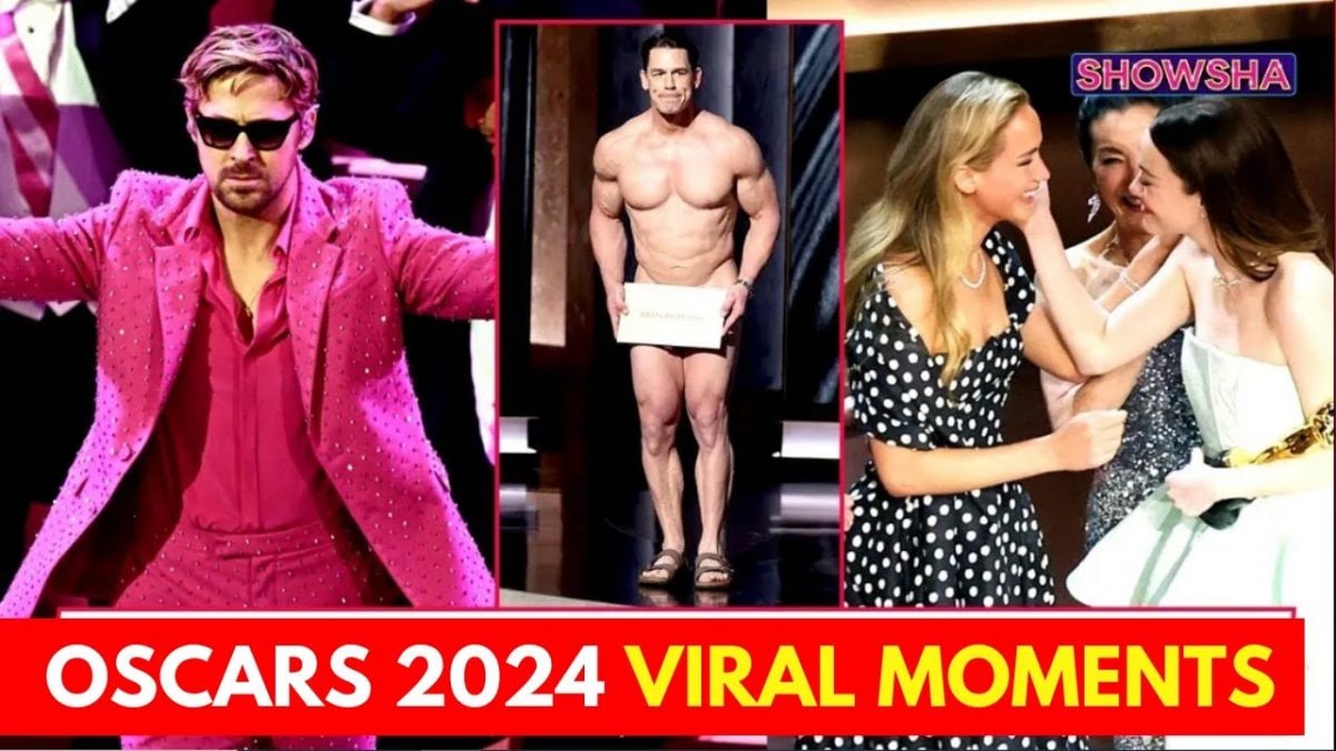 Oscars 2024 RECAP: Emma Stone Rips Dress, Ryan Gosling Exudes Ken-ergy & John Cena Goes Nude | N18G Oscars 2024 RECAP: Emma Stone Rips Dress, Ryan Gosling Exudes Ken-ergy & John Cena Goes Nude | N18G