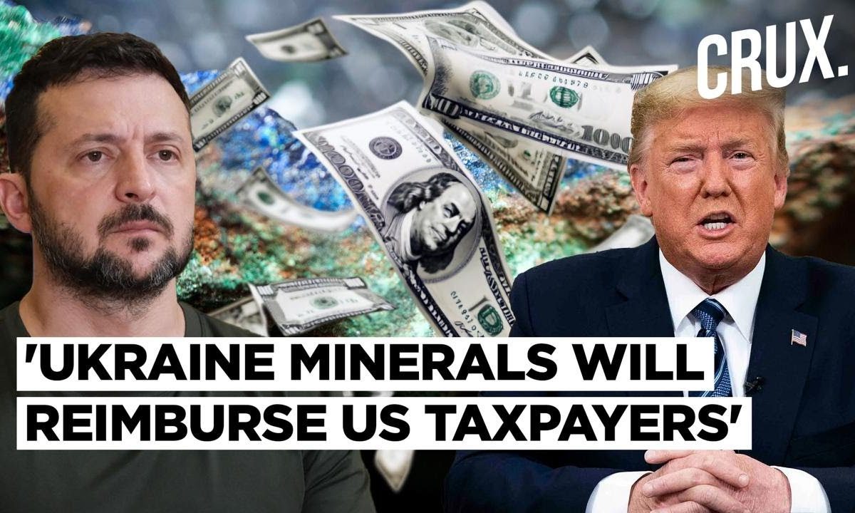 Trump Pegs Ukraine Minerals Deal at $1 Trillion, Zelensky Seeks 'Guarantees of Peace and Security'