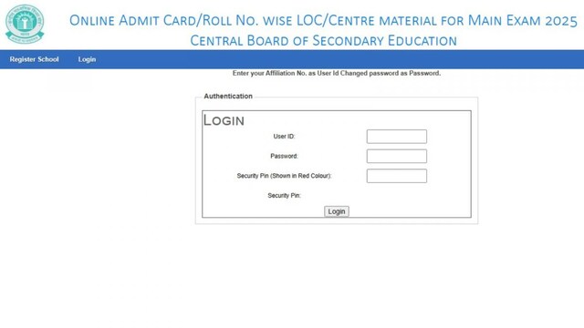 CBSE 10th, 12th Board Exam 2025 Admit Card: The board has provided the link to download the admit card on its official website at cbse.nic.in