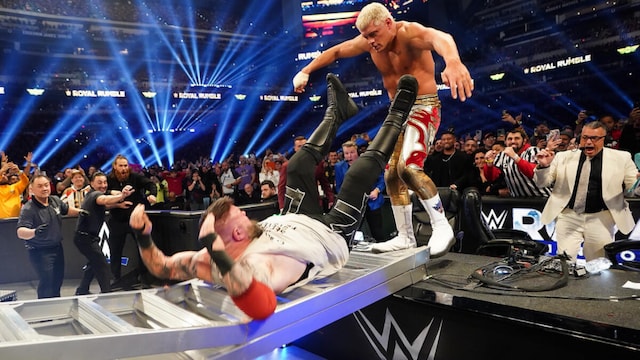 Cody Rhodes Suffers 'Multiple Injury' In Royal Rumble Ladder Match