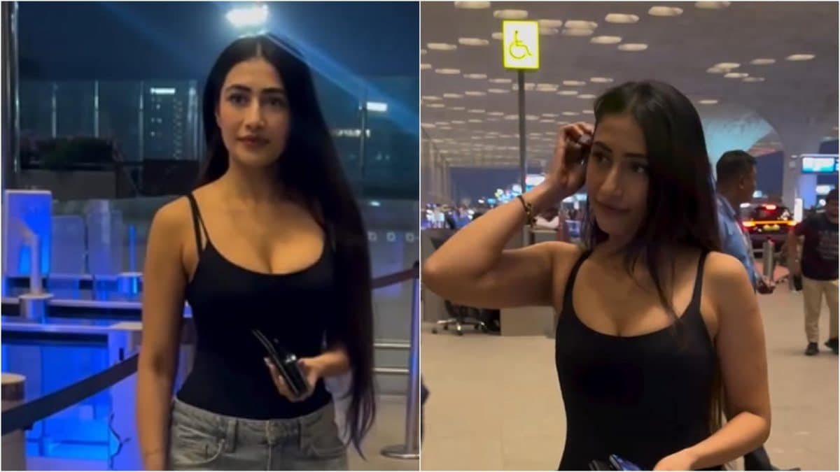 Dhanashree Verma Spotted At Mumbai Airport Amid Divorce With Yuzvendra Chahal: ‘Kaam Pe Jaa Rahi Hu’ | VIDEO