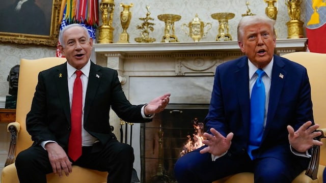 US President Donald Trump said he would send Israel "everything it needs to finish the job". (Reuters Image)