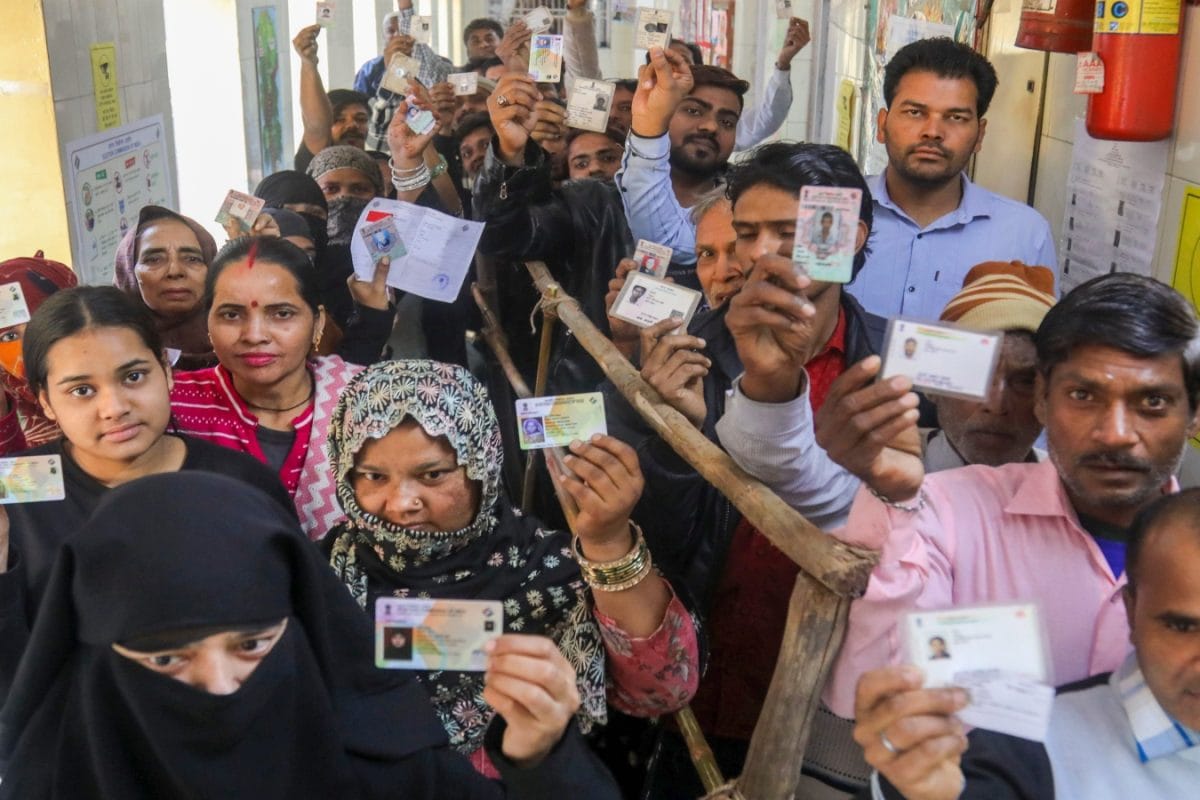 Delhi Assembly Polls: 60.54 Pc Voter Turnout; 50.42 Lakh Men, 44.08 Lakh Women Cast Votes