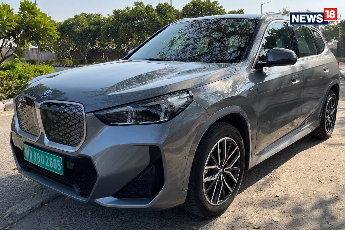 BMW iX LWB. (Shot by Infinix Zero 40/ Shahrukh Shah/ News18)