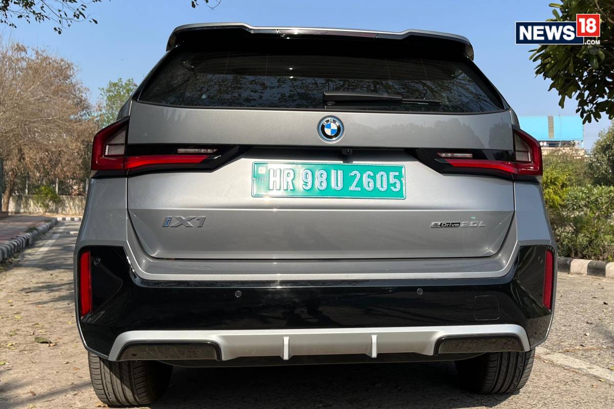 BMW iX LWB. (Shot by Infinix Zero 40/ Shahrukh Shah/ News18)