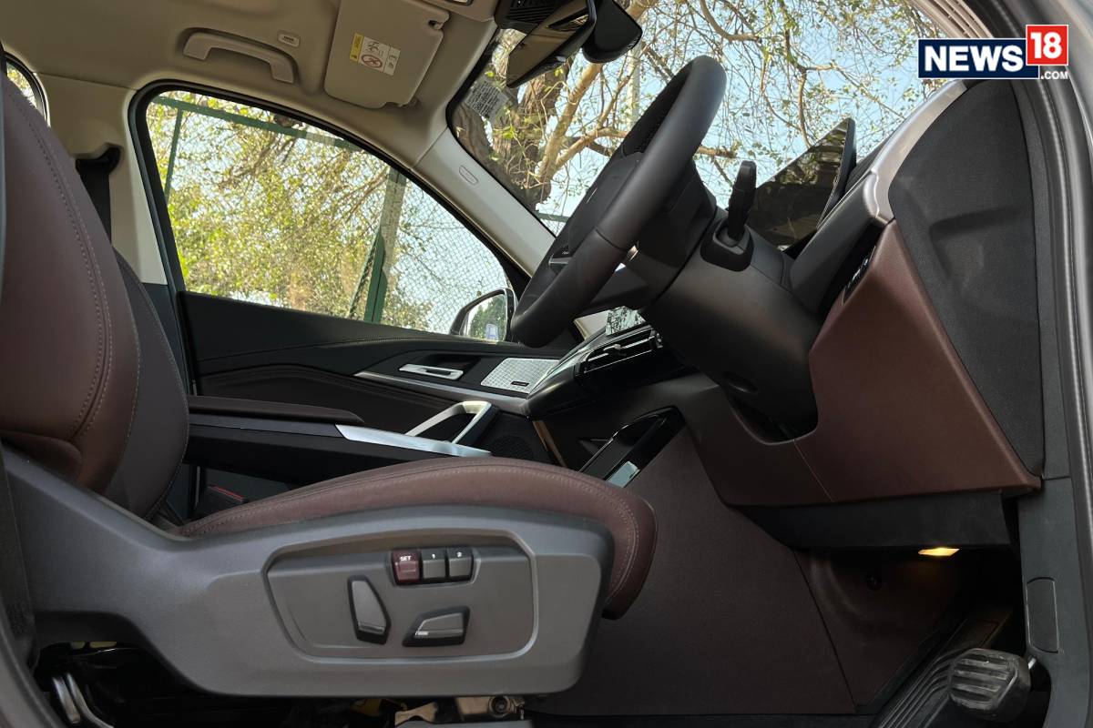 BMW iX LWB. (Shot by Infinix Zero 40/ Shahrukh Shah/ News18)