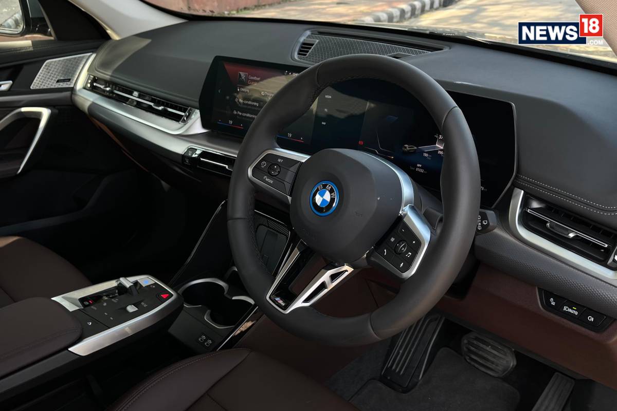 BMW iX LWB. (Shot by Infinix Zero 40/ Shahrukh Shah/ News18)