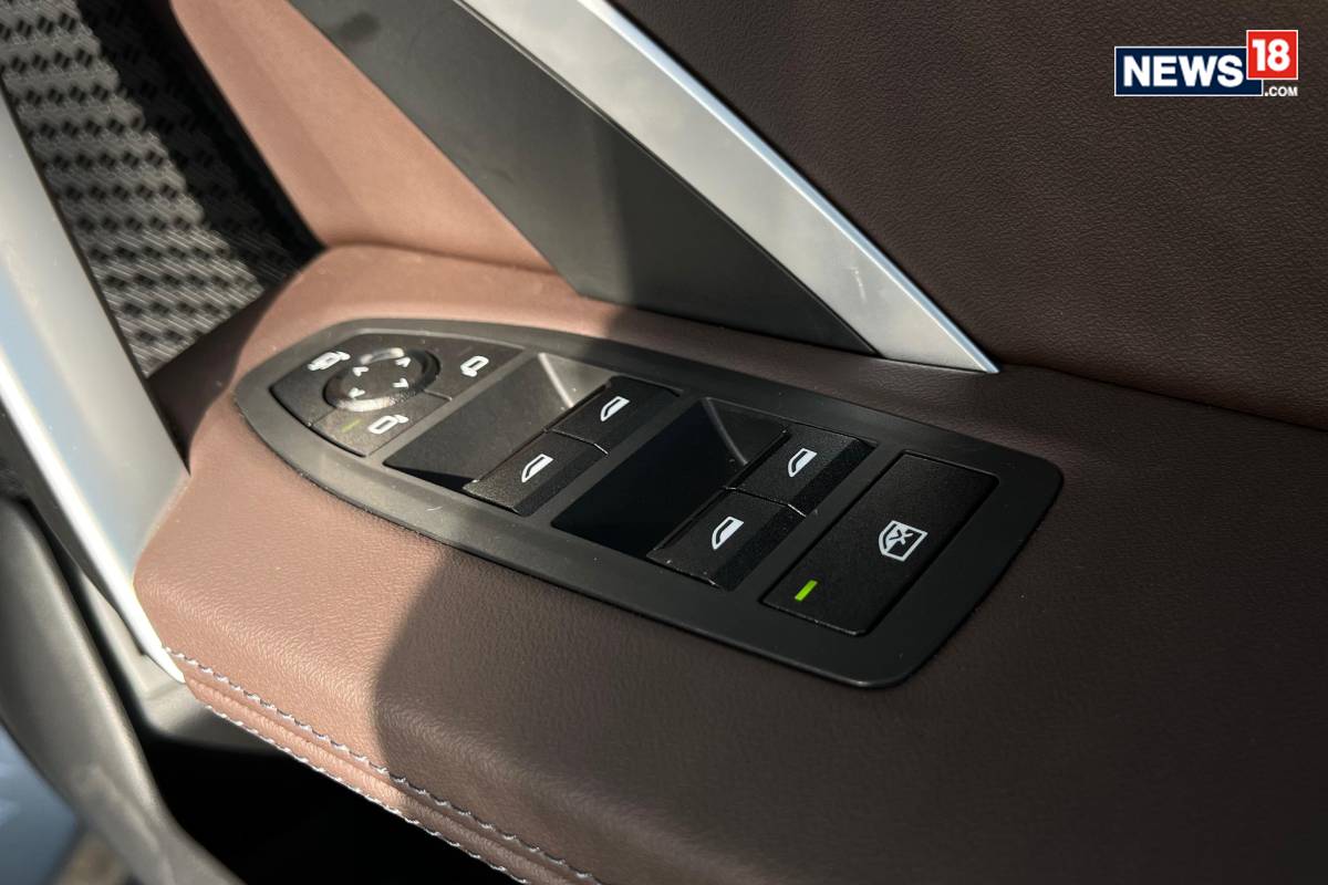 BMW iX LWB. (Shot by Infinix Zero 40/ Shahrukh Shah/ News18)