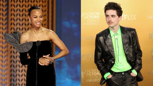 SAG Awards 2025: Shotgun Wins Top TV Honours, Timothée Chalamet And Zoe  Saldana Among Winners | Full List - News18