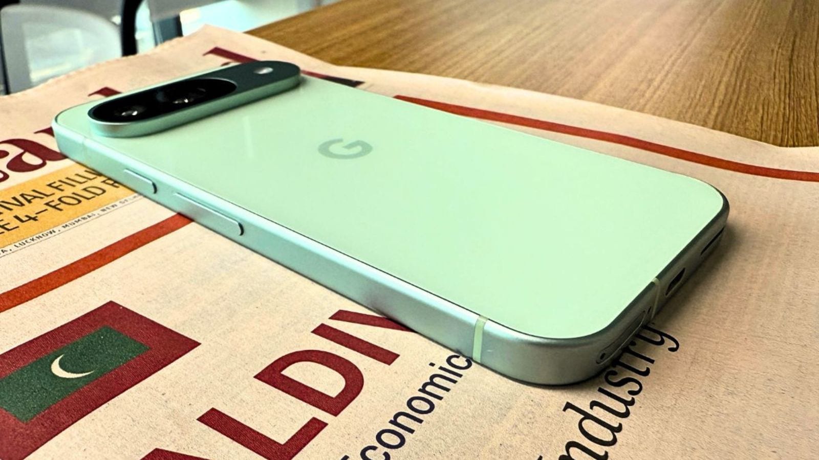 Using the volume button drop down to Recovery mode and press the power button to select it