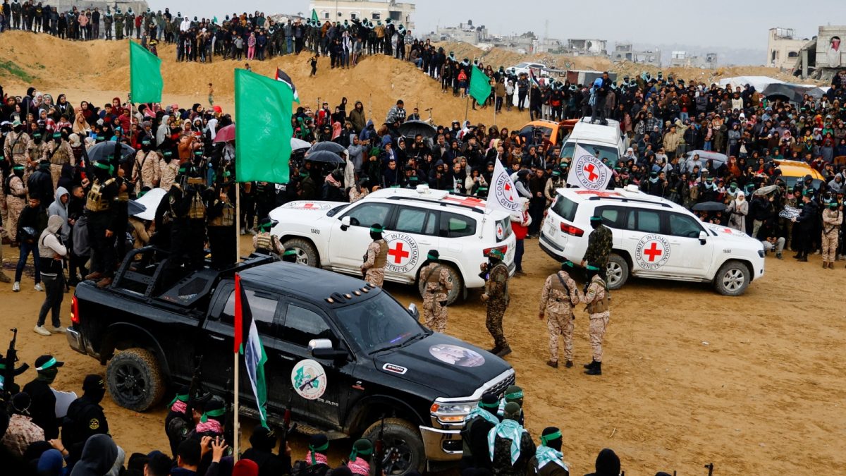 Hamas Hands Over Dead Bodies Of 4 Hostages, Including 2 Young Boys, To Israel Under Truce Deal