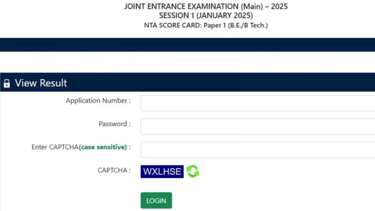 JEE Main 2025 Result Highlights Declared! Steps To Check Scorecards