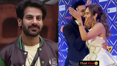 Karan Veer Mehra Kisses Shrutika Arjun, Bigg Boss 18 Winner Teases Her