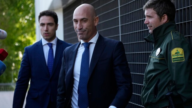 Former president of Spain's football federation Luis Rubiales (AP)