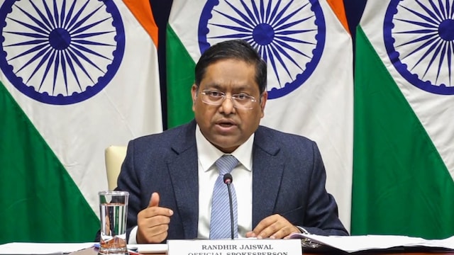 MEA spokesperson Randhir Jaiswal (PTI Image)