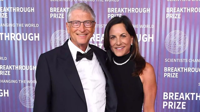 Paula Hurd and Bill Gates made their red carpet debut in April 2024. (File)