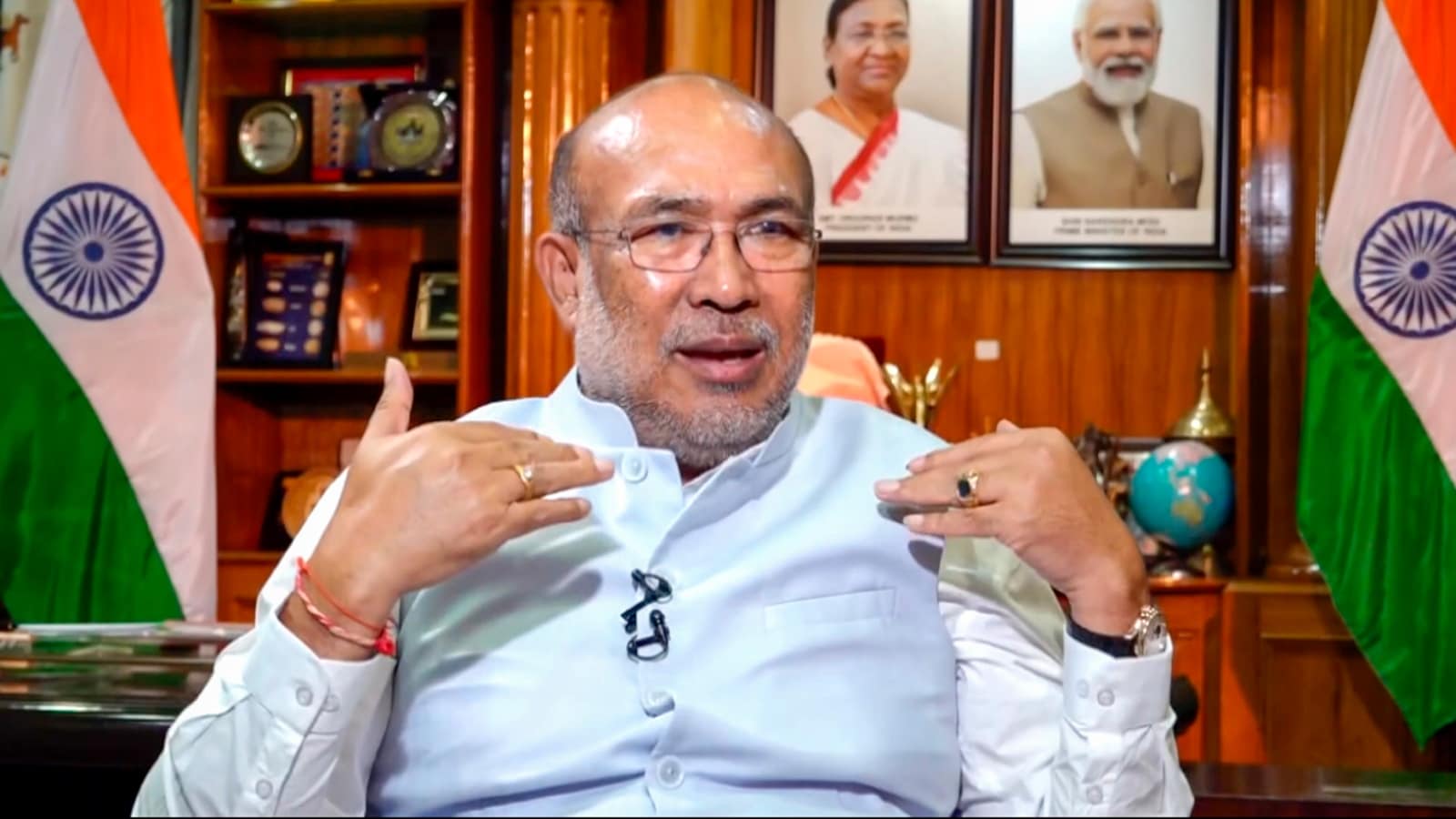 Supreme Court Seeks Report on Manipur Chief Minister's Audio Tapes