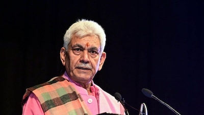 J-K lieutenant governor Manoj Sinha (File/ANI)