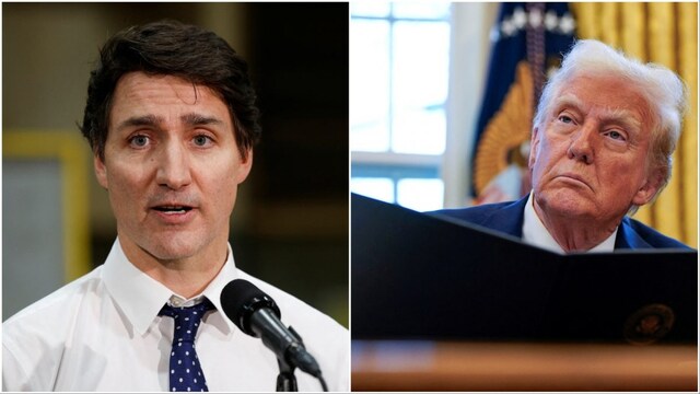 Justin Trudeau (L)/Donald Trump (R) (Photos: Reuters/AP)