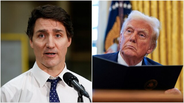 Justin Trudeau (L)/Donald Trump (R) (Photos: Reuters/AP)