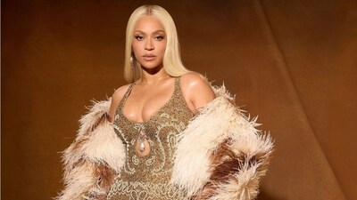Grammy Awards 2025: Beyonce Makes A Sparkling Appearance In A Nude Beaded Embroidered Gown | Lifestyle News
