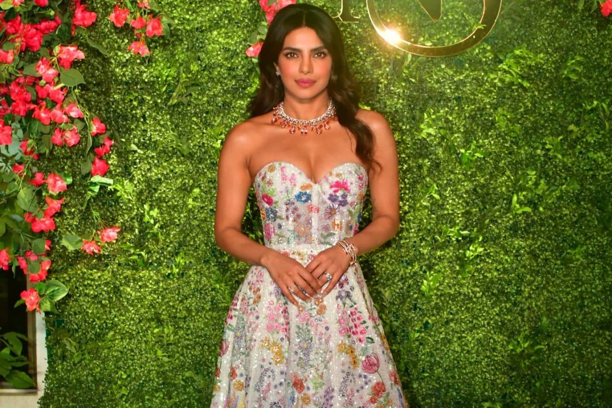 Priyanka Chopra Jonas Blooms In A Floral Couture Gown For Her Brother, Siddharth's Mehendi Ceremony