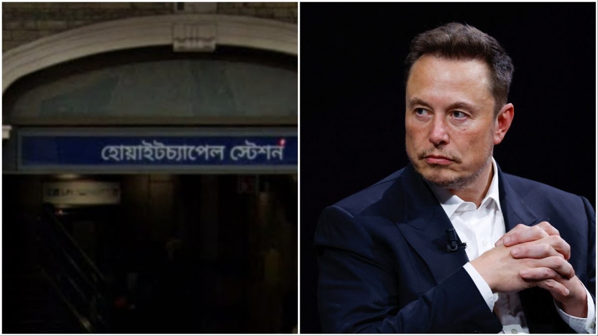 Musk backs 'English only' London station signage.